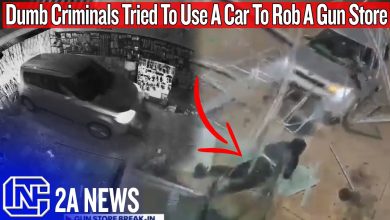 These Dumb Criminals Tried To Use A Car To Rob A Gun Store