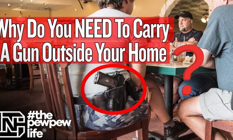 Debating You Don’t Need To Carry A Gun Outside Your Home