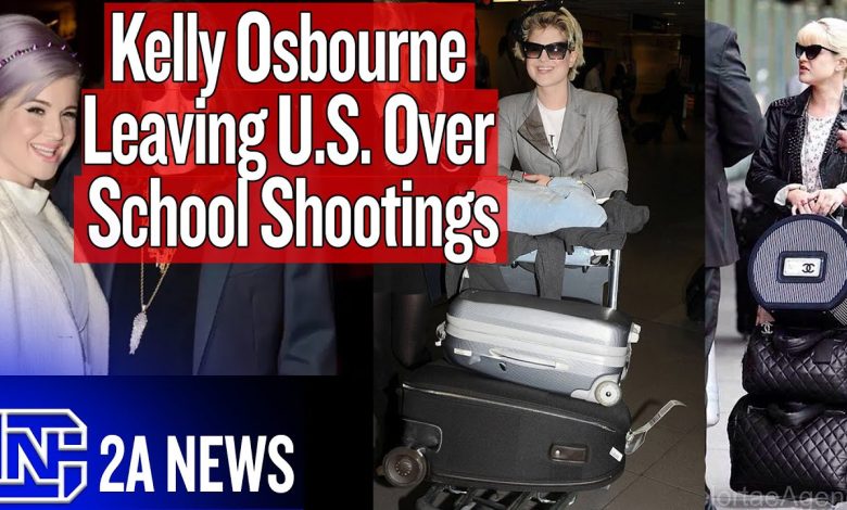 Kelly Osbourne Announces She’s Leaving United States Over School Shootings