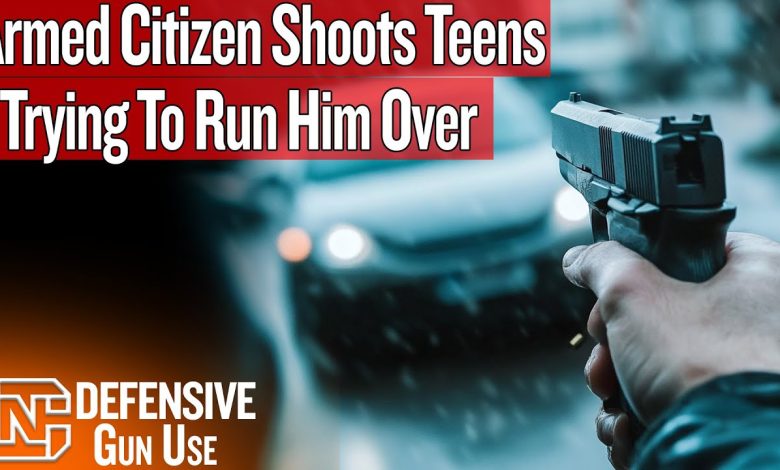 Armed Citizen Shoots Teens Trying To Run Him Over In New York