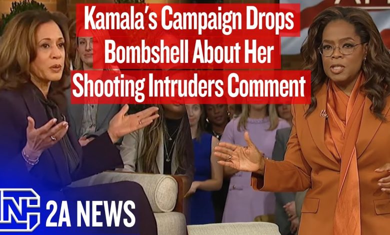 Kamala’s Campaign Drops Bombshell About Her Shooting Intruders On Oprah