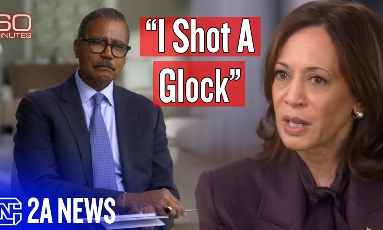 60 Minutes Challenges Kamala On Her Gun Ownership Claims