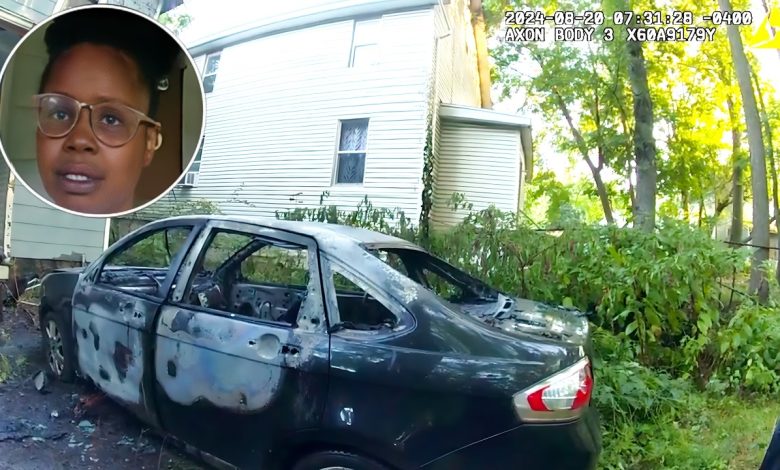 Woman Caught Setting Boyfriend’s Car on Fire After Argument