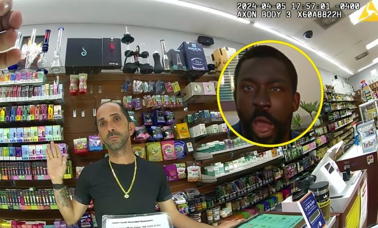 College Student Does the Unimaginable in Front of Smoke Shop Employee