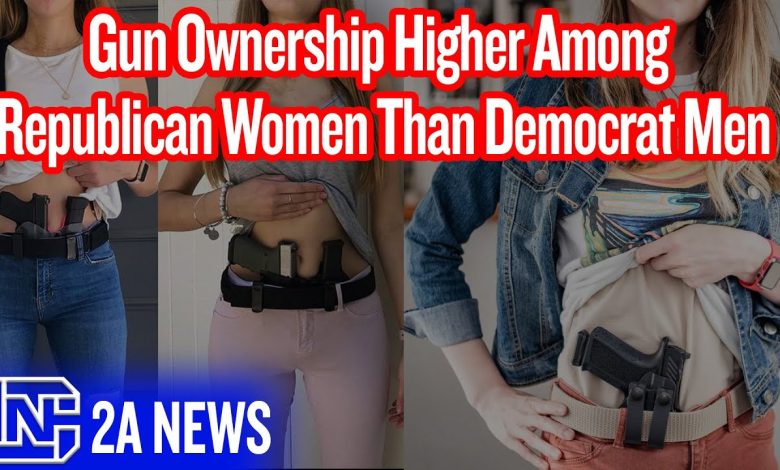 Gun Ownership Higher Among Republican Women Than Democrat Men