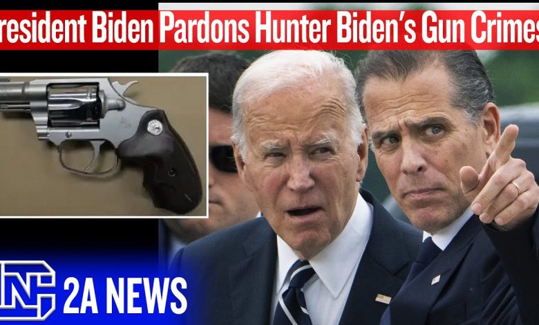 President Biden Pardons Hunter Biden’s Gun Crimes