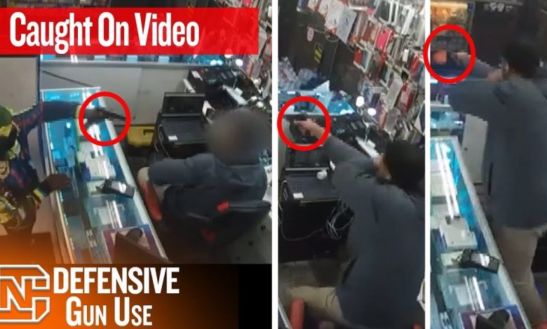 Caught On Video: Store Clerk Shoots Two Armed Robbers In New Orleans