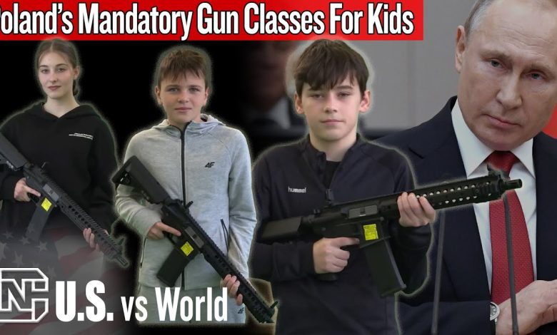 Poland Now Has Mandatory Gun Classes To Teach Young Kids To Shoot AR-15s