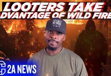 Looters Target Homes During California Wildfires