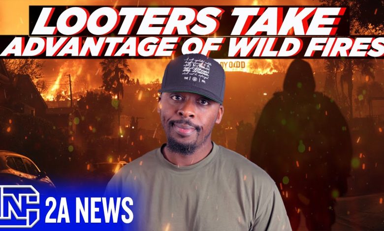 Looters Target Homes During California Wildfires