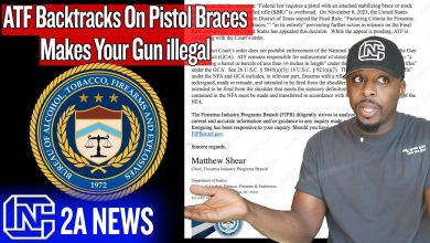 ATF Backtracks On Pistol Braces Makes Your Gun illegal