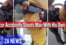 Officer Accidently Shoots Man With His Own Gun While Disarming Him During Traffic Stop