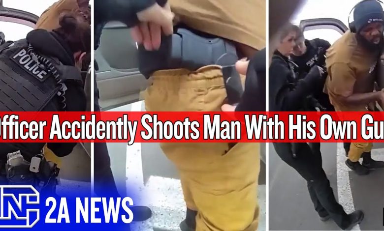 Officer Accidently Shoots Man With His Own Gun While Disarming Him During Traffic Stop