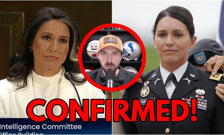 Tulsi Gabbard CONFIRMED As DNI. Big Win For America!