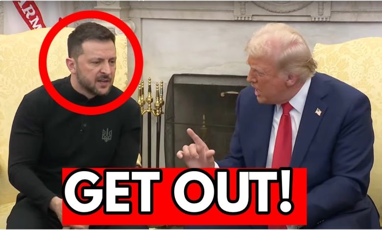 Trump KICKS OUT Zelensky After YELLING Match