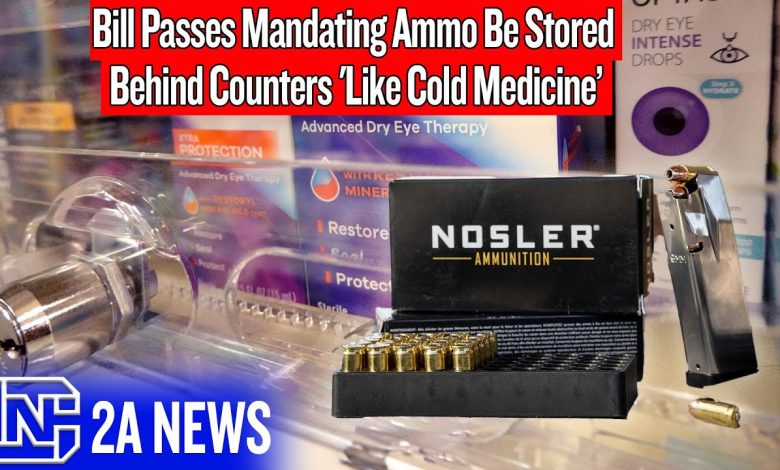 Bill Passes Mandating Ammo Be Stored Behind Counters ‘Like Cold Medicine’