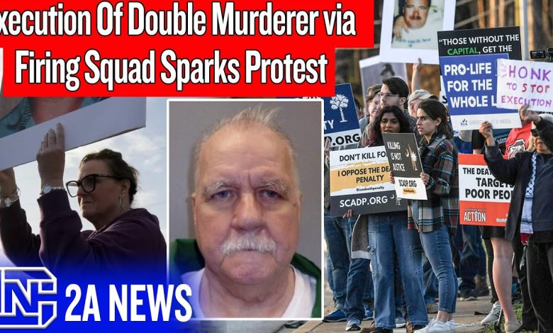 Execution Of Double Murderer via Firing Squad Sparks Protest