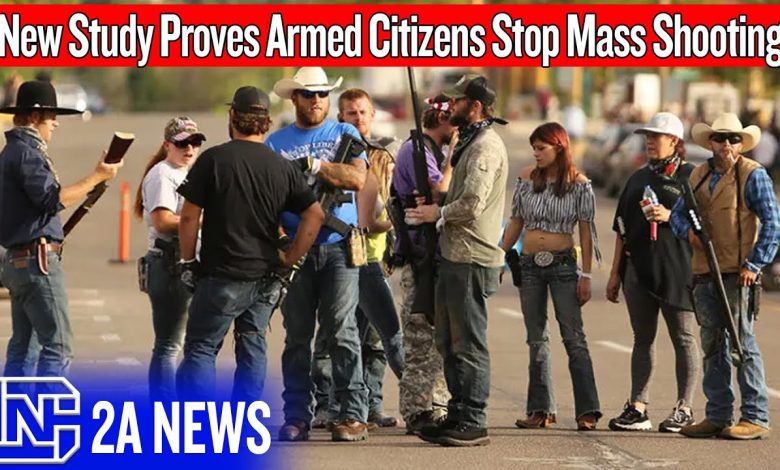 New Study Proves Armed Citizens Stop Mass Shootings