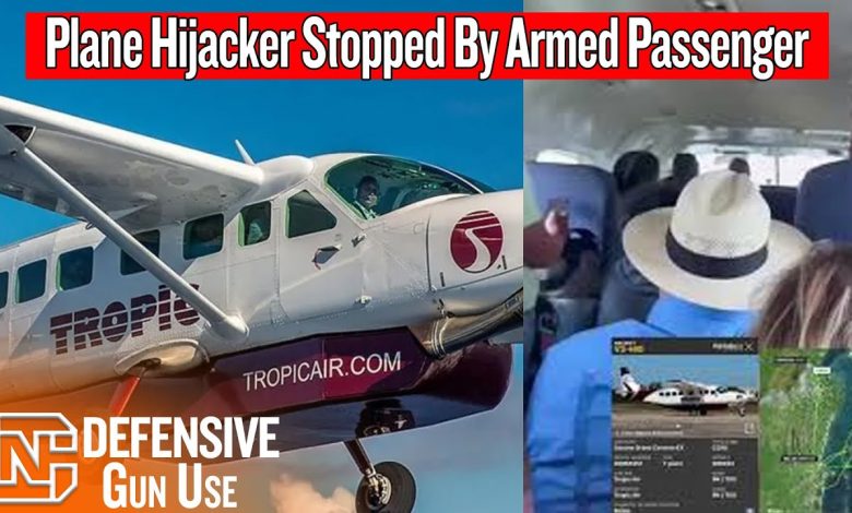 Plane Hijacker Stopped By Armed Passenger