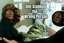 Woman Caught Cheating & Goes Insane on Her Boyfriend With a Knife