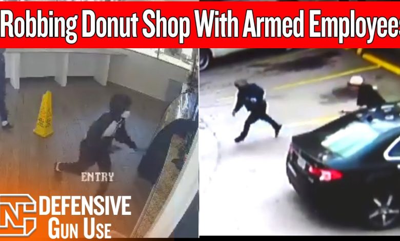 Armed Donut Store Employees Stop Robbery In Houston