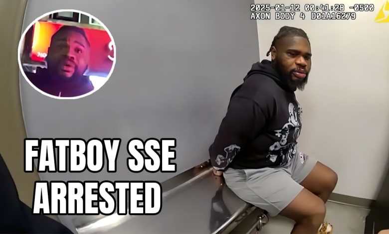 Bodycam: Comedian “FatBoy SSE” Arrested After Allegedly Stealing a Vehicle