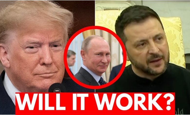 Trump PRESSURES Zelensky With BOLD Peace Plan
