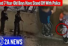 Armed 7-Year-Old Boys With Guns Have Standoff With Police