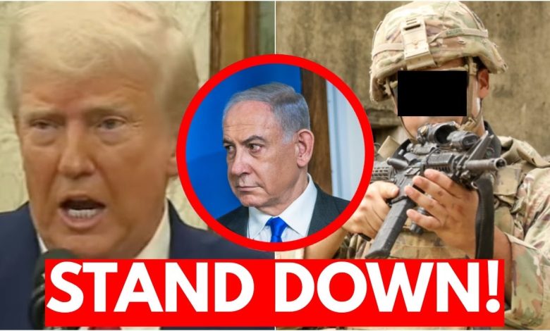 BREAKING: Trump CONFIRMS Israel Problem, Ordered Stand Down On Iran!