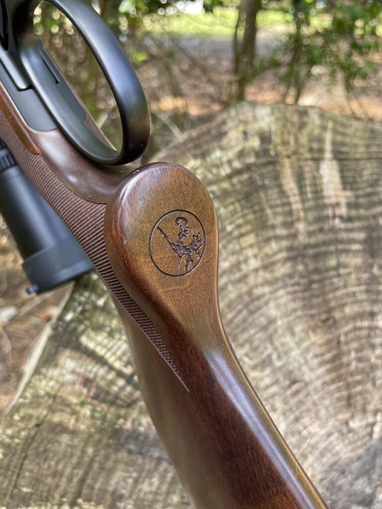 Henry Supreme butt stock cap engraving