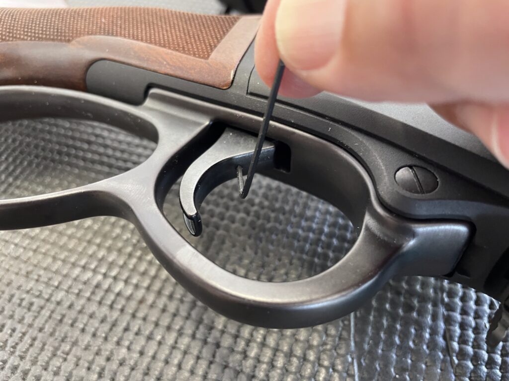 Henry Supreme adjustable trigger