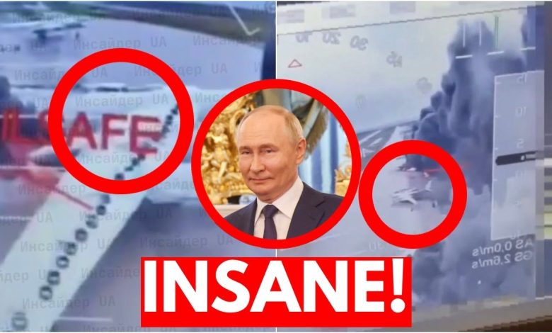 BREAKING: Russian Bomber Fleet OBLITERATED *ATTACK FOOTAGE*