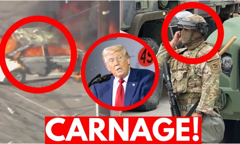 Violent Riots ERUPT In Los Angeles, Military RUSHES IN