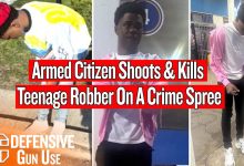 Armed Citizen Shoots & Kills Teenage Robber On A Crime Spree