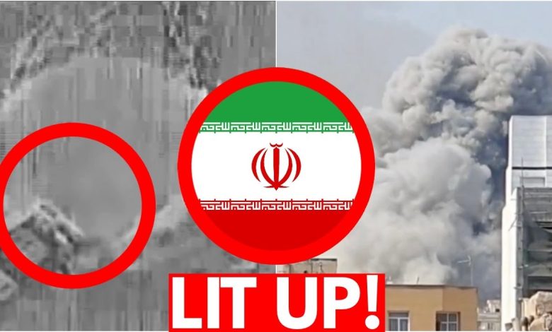 Iran BURNS After More Israeli Strikes, Leaders Prepare To Flee *ATTACK VIDEO*