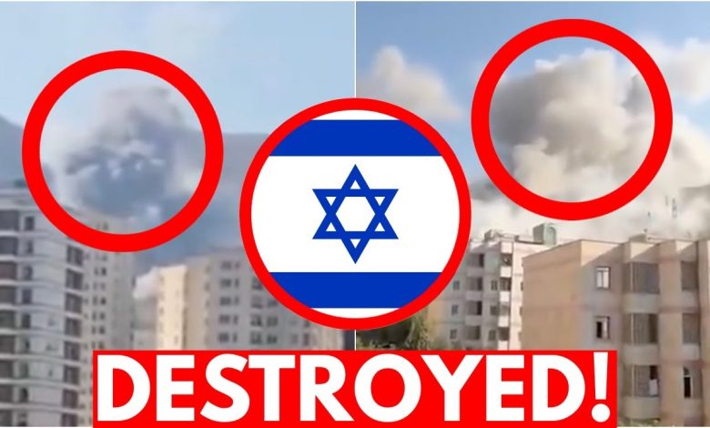 Israel GUTS Iran With New Strikes, Tehran On Fire *ATTACK FOOTAGE*