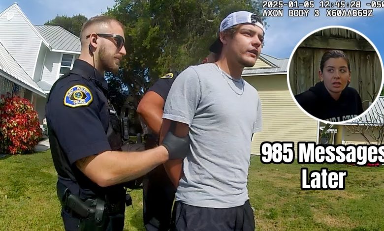 Stalker Sends 985 Messages Then Chokes Her Roommate