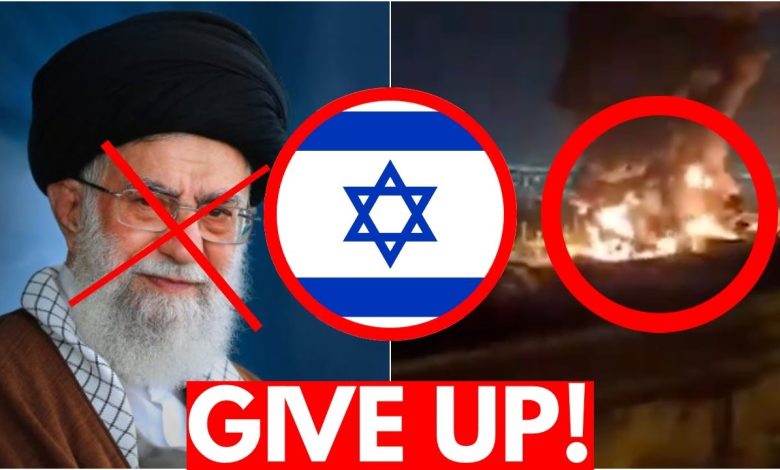 Iran BEGS To Surrender As Israel SMASHES Targets *DEVELOPING*