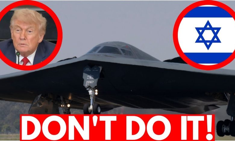 Trump SELLING Israel B-2 Bombers Will Be A DISASTER