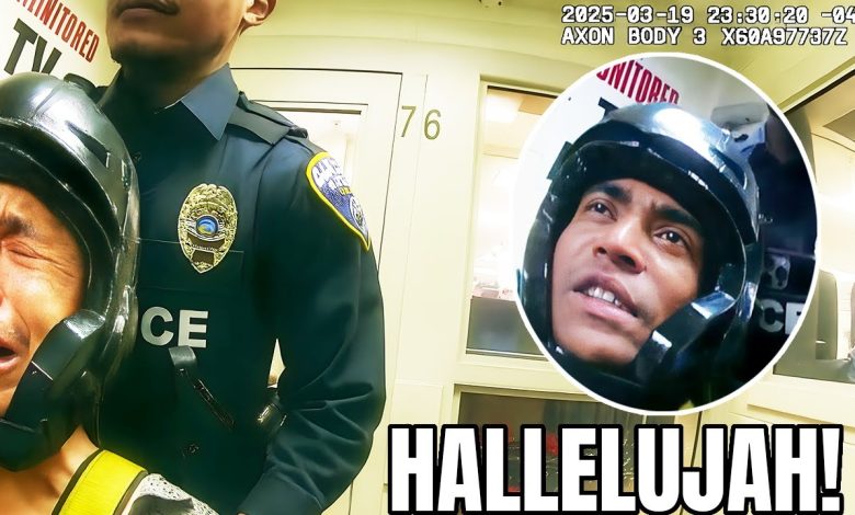 Fake Thug Has a Racist Meltdown Then Cries Like a Baby After Cuffs Are Slapped On