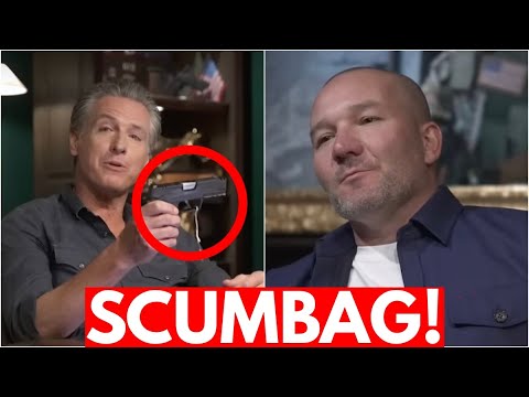 Gavin Newsom LIES To Shawn Ryan’s Face About Guns *CONMAN EXPOSED*