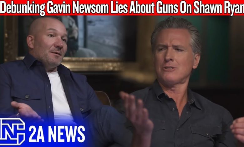Debunking Gavin Newsom Lies About Guns On Shawn Ryan’s Podcast