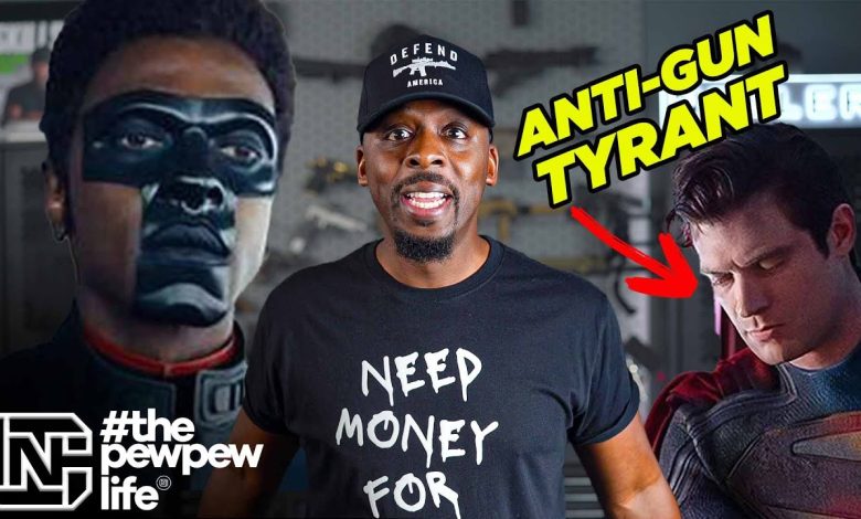 Superman Tries to Ban All Guns! Mr. Terrific Becomes Second Amendment Super Hero