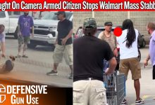 Caught On Camera Armed Citizen Stops Walmart Mass Stabbing Of 11 People