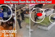 Caught On Camera: Armed Veteran With AR-15 Shoots Man Who Fires Into Crowd With Drum Magazine
