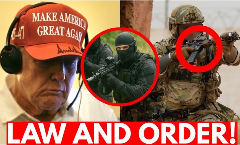 Trump Sending In Military To SMASH Criminals In America’s Capital