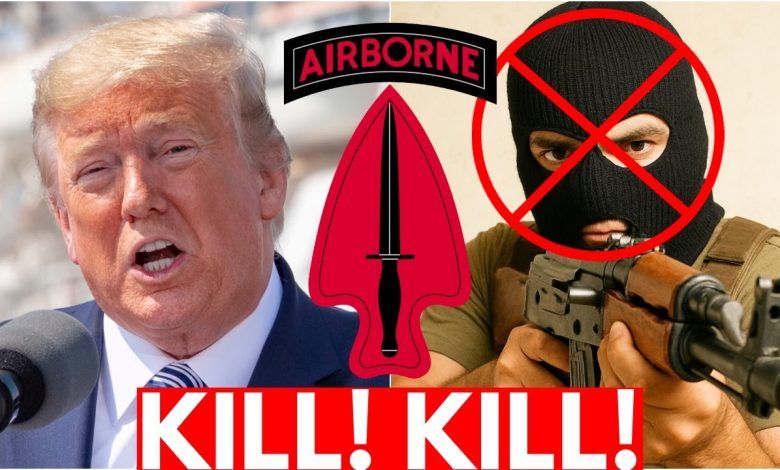 Trump RUSHES Military Forces To HAMMER Drug Cartels