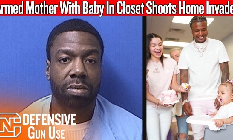 Armed Mother With Baby Hiding In Closet Shoots Home Invader