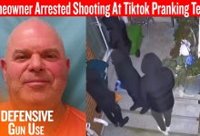 Homeowner Arrested Shooting At Teens Doing TikTok Prank Ding Dong Ditch