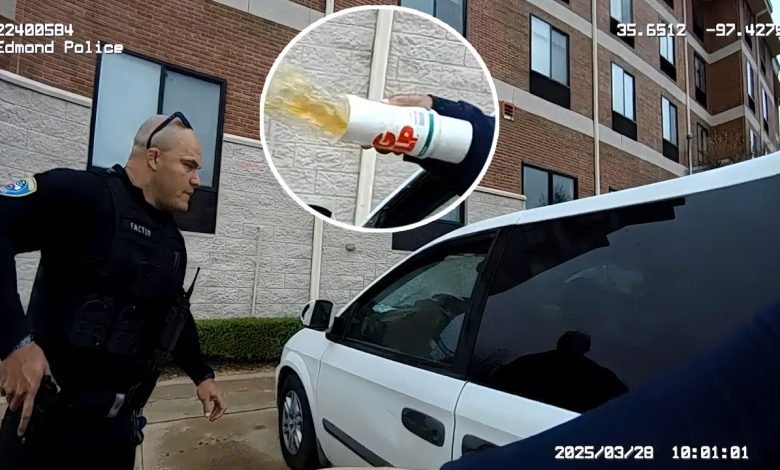 When Throwing Pee on Officers Doesn’t End Well